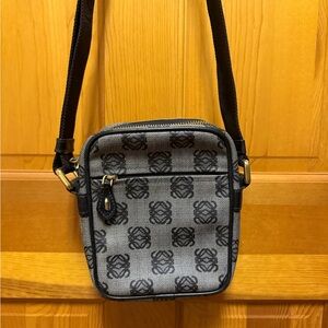 Loewe Anagram Canvas Crossbody Bag